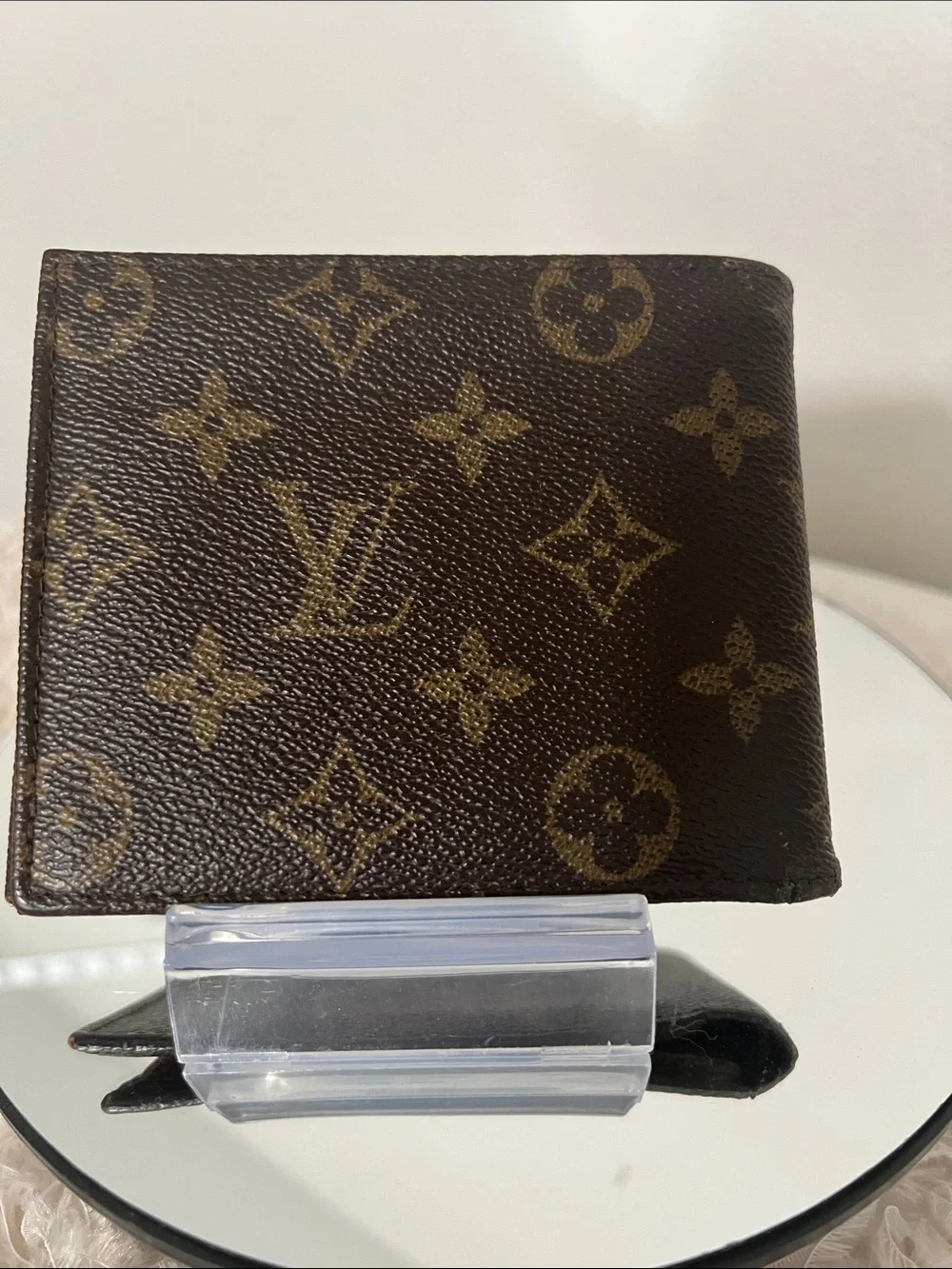 Louis Vuitton Brown Monogram Canvas Men's Wallet